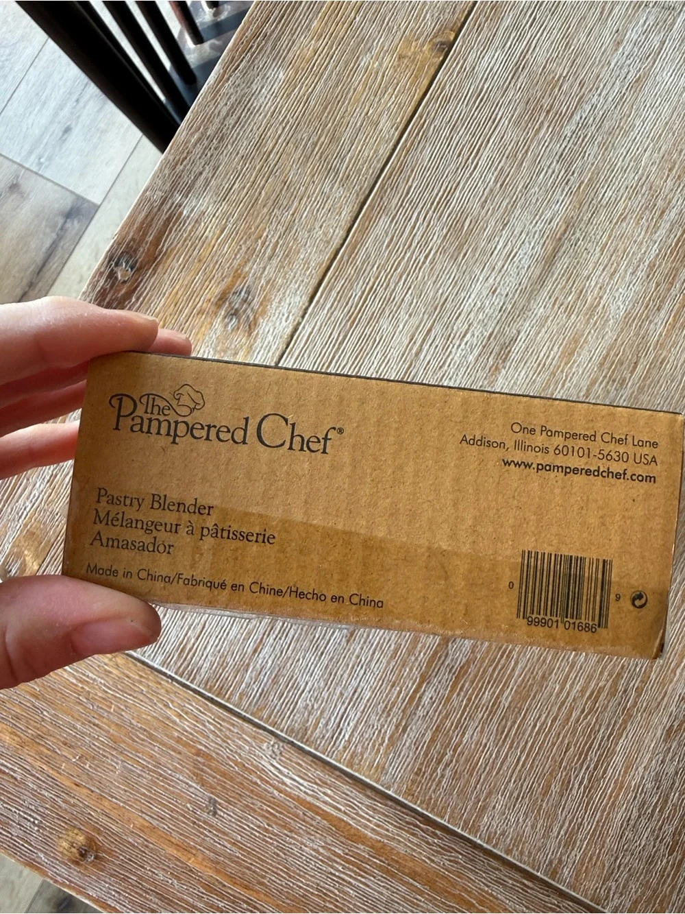 The Pampered Chef pastry blender